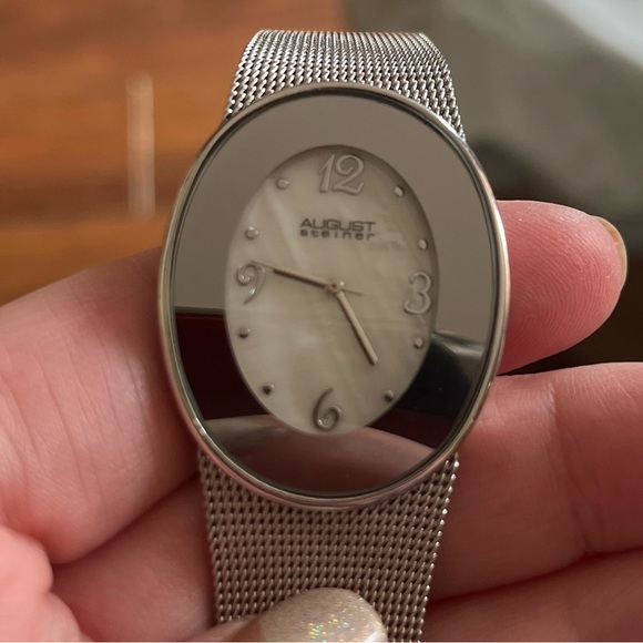 Ladies quartz mesh bracelet Watch - Picture 2 of 6